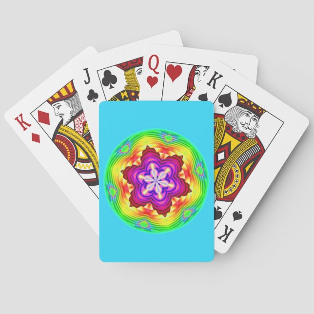 Jeu De Cartes Votre nom ici - Flacon de neige (dos)
