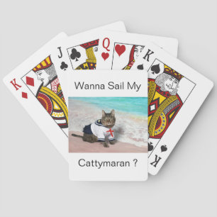 Jeu De Cartes Voulez-vous naviguer sur mon catamaran ?