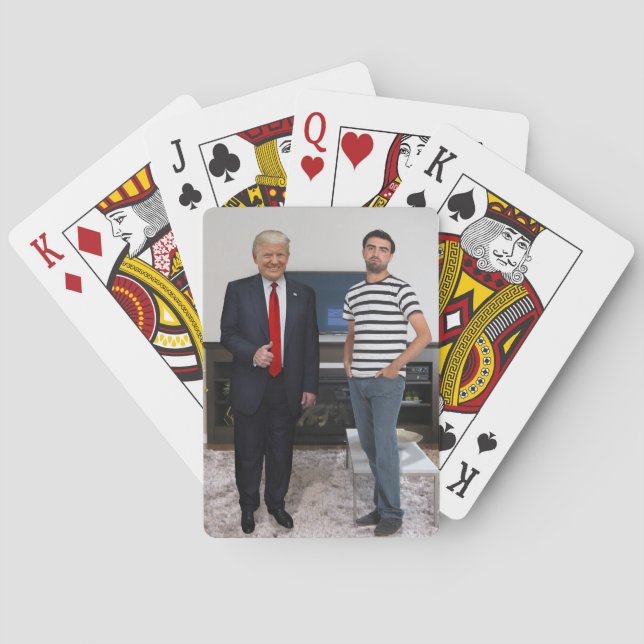 Jeu De Cartes Vous avez rencontré le président Donald Trump | Aj (dos)
