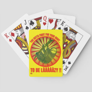 JEU DE CARTES "VOUS DEVEZ VOUS BATTRE POUR VOTRE DROITE."