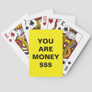 Jeu De Cartes Vous êtes de l'argent Inspirant
