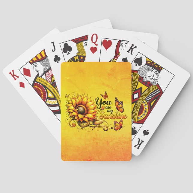 Jeu De Cartes Vous êtes mon soleil (dos)