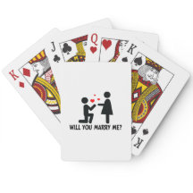 Vous m'épouserez genou à terre Homme & Femme