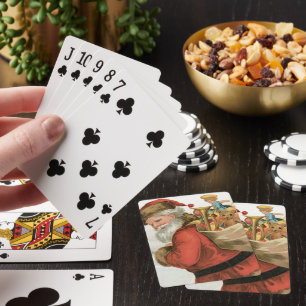 Jeu De Cartes Vous souhaitant la joie de Noël par Ellen Clapsadd