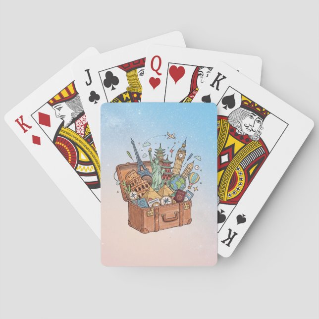 Jeu De Cartes Voyage (dos)