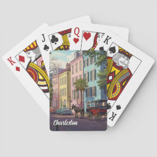 Jeu De Cartes Voyage à Charleston Caroline du Sud