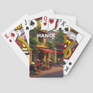 Jeu De Cartes Voyage à Hanoï au Vietnam