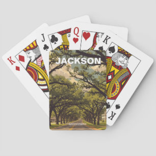 Jeu De Cartes Voyage à Jackson Mississippi