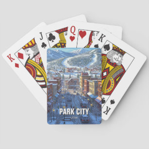 Jeu De Cartes Voyage à Park City Utah