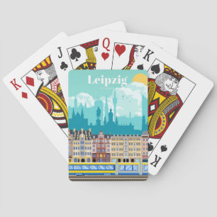 Jeu De Cartes Voyage Art Voyage À Leipzig Allemagne