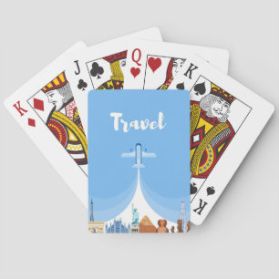Jeu De Cartes Voyage Art Voyager Dans Le Monde