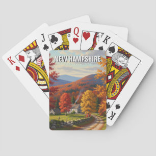 Jeu De Cartes Voyage dans le New Hampshire en automne