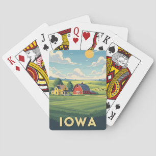 Jeu De Cartes Voyage dans une ferme de l'Iowa
