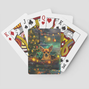 Jeu De Cartes Voyage de Noël Festif à Chihuahua