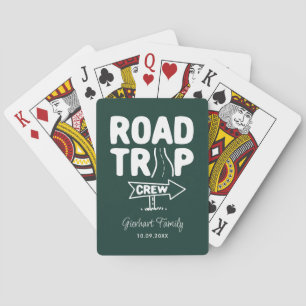 Jeu De Cartes Voyage en famille Salle de Jeux Personnalisée