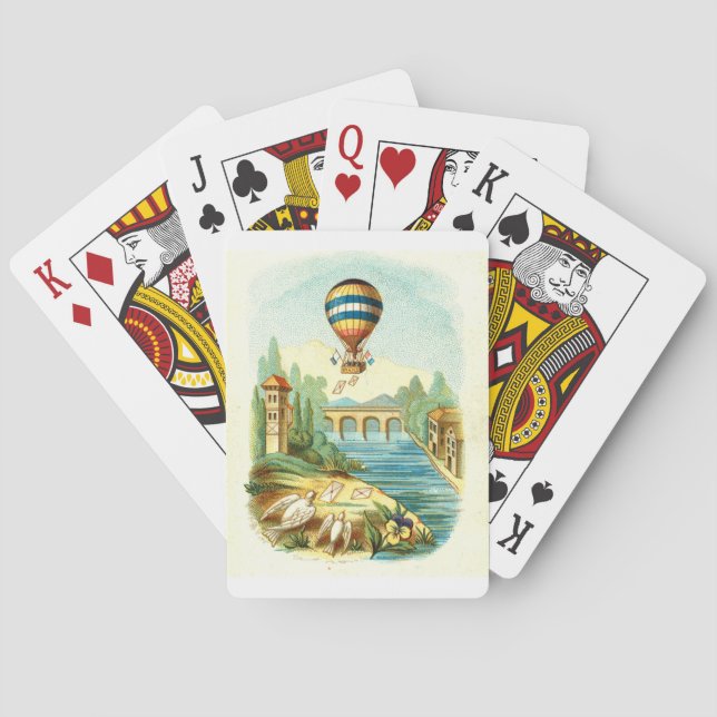 Jeu De Cartes Voyage SUPÉRIEUR d'air (dos)