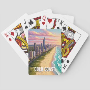 Jeu De Cartes Voyage sur la Côte d'Or en Australie