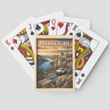Voyage sur la route Missouri Lac Ozarks Château SU