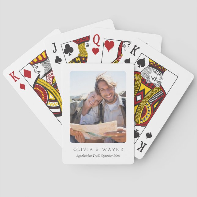 Jeu De Cartes Voyage sur mesure pour couples, randonnée et sac à (dos)