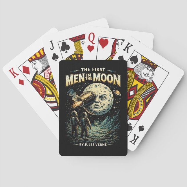 Jeu De Cartes Voyage vers la Lune (dos)