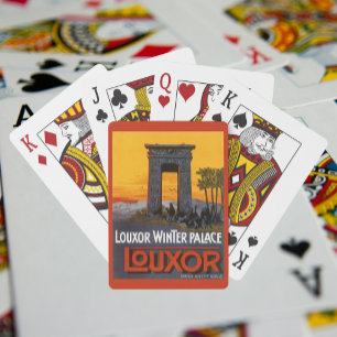 Jeu De Cartes Voyage Vintage, Louxor Winter Palace, Égypte Afriq