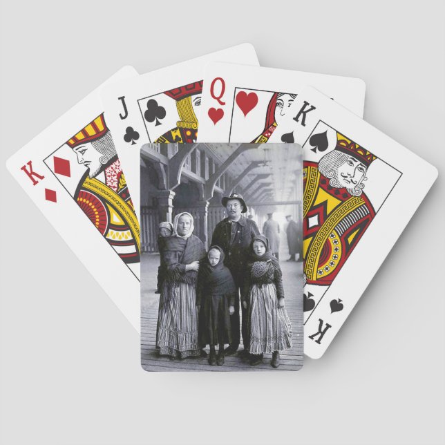 Jeu De Cartes Voyager en Amérique (dos)