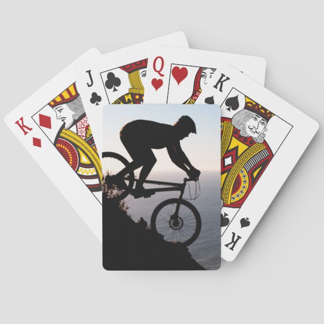 Jeu De Cartes VTT Rider. Lions Head, Cap (dos)