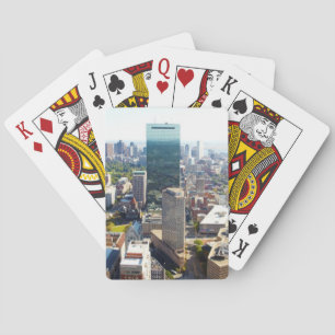 Jeu De Cartes Vue aérienne de Boston 2