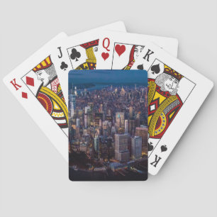 Jeu De Cartes Vue aérienne de Manhattan