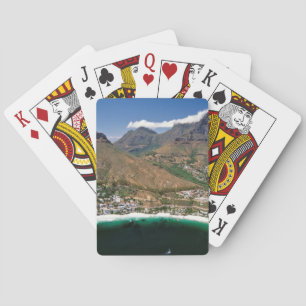 Jeu De Cartes Vue aérienne du littoral atlantique montrant Clift