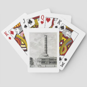 Jeu De Cartes Vue de la colonne de Constantine et du Principa