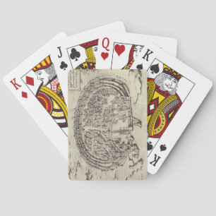 Jeu De Cartes Vue de Rhodes, de 'Théâtre des Villes Principales