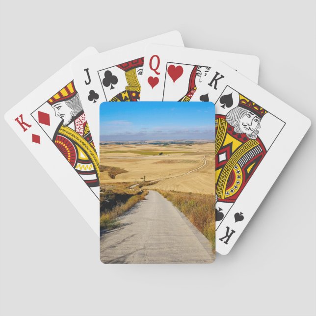 Jeu De Cartes Vue des mesetas espagnols (dos)