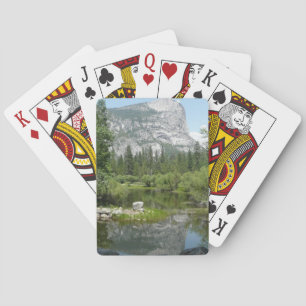 Jeu De Cartes Vue du lac Miroir dans le parc national de Yosemit