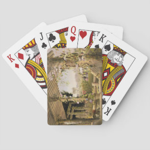Jeu De Cartes Vue du siège rustique, Arbustes, de 'The G