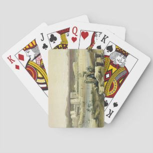Jeu De Cartes Vue générale de l'île de Philae, Nubie, de