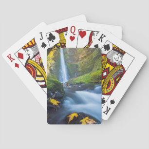 Jeu De Cartes Vue panoramique verticale de Tunnel Falls