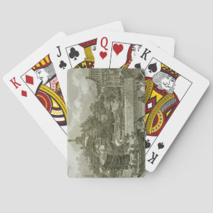 Jeu De Cartes Vue sur les jardins du Palais Impérial, Peki