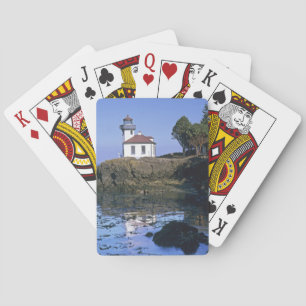 Jeu De Cartes WA, île San Juan, phare de Lime Kiln