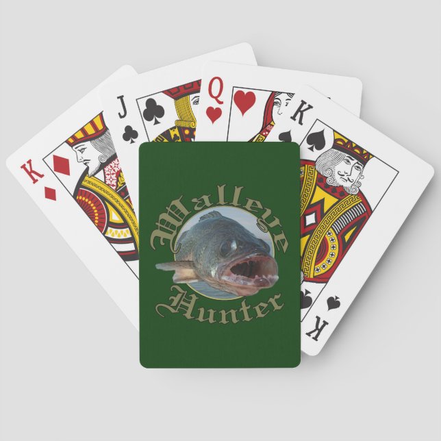 Jeu De Cartes Walleye Hunter 2 (dos)