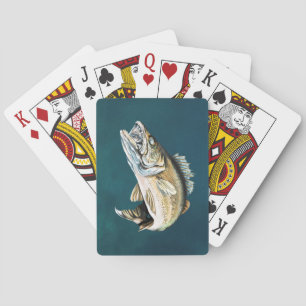 Jeu De Cartes Walleye in Rocky Habitat