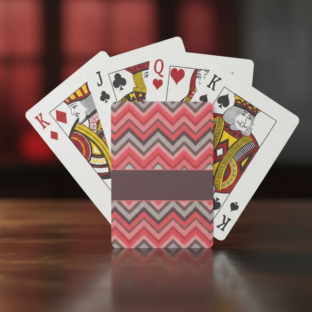 Jeu De Cartes Warm Chevron (Créateur téléchargé)