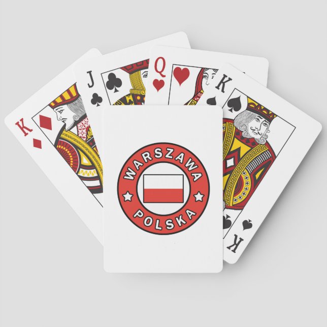 Jeu De Cartes Warszawa Polska (dos)