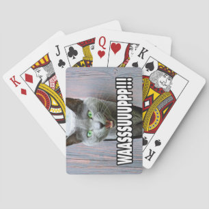Jeu De Cartes WASSUP - Mème de chat