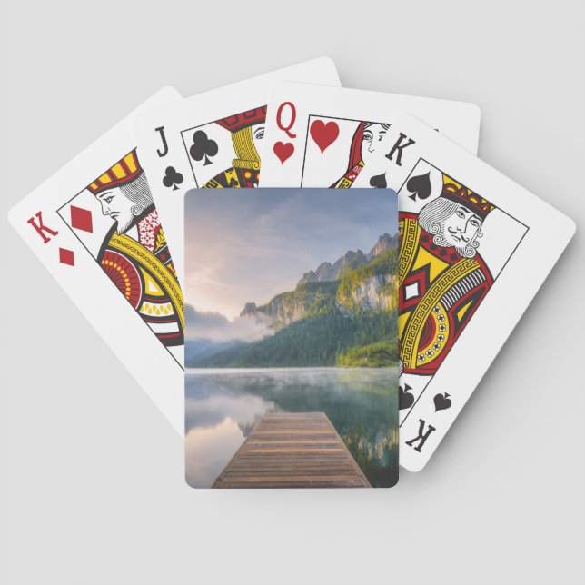 Jeu De Cartes Water | Azure Alpine Lake, Austria (dos)