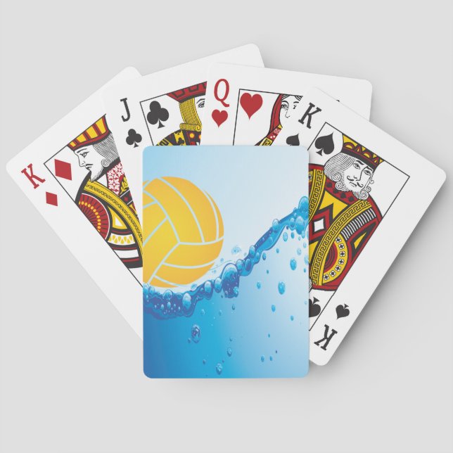 Jeu De Cartes Water Polo jouer aux cartes (dos)