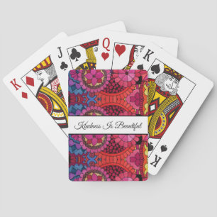 Jeu De Cartes Watercolor Rainbow