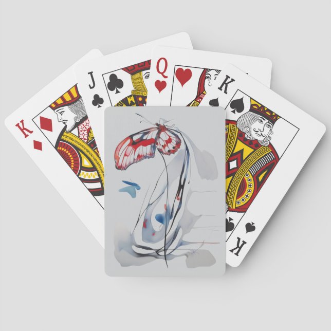 Jeu De Cartes Waterfly 3 (dos)