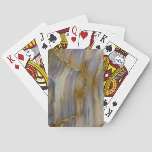 Jeu De Cartes Wavy Petrified Wood