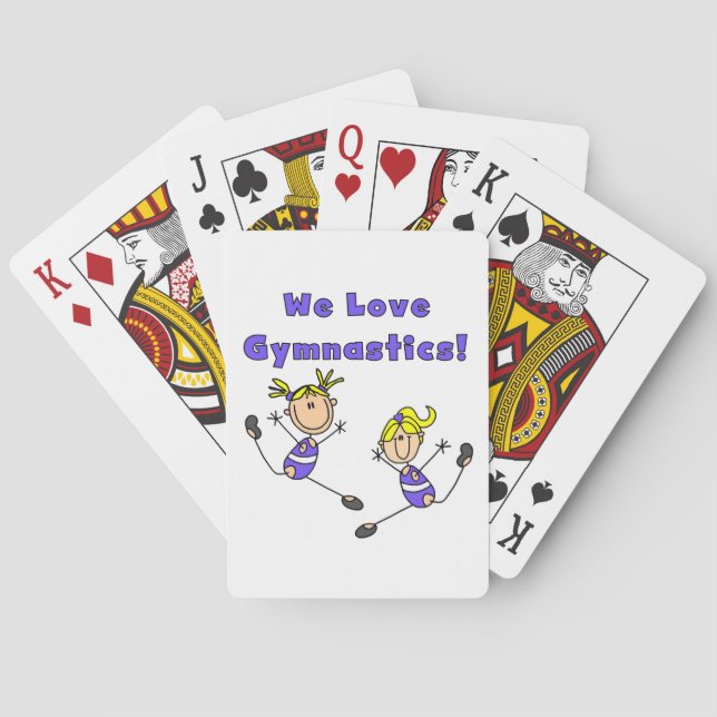 Jeu De Cartes We Love Gymnastics (dos)